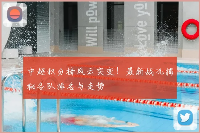 中超积分榜风云突变！最新战况揭秘各队排名与走势